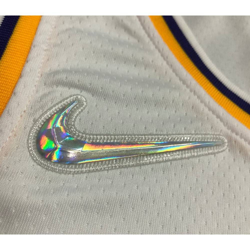 Men's Los Angeles Lakers Kobe Bryant #8 White Swingman NBA Jersey - Icon Edition-Pro Kit Vault | Brand New 26/27 Sports Jerseys